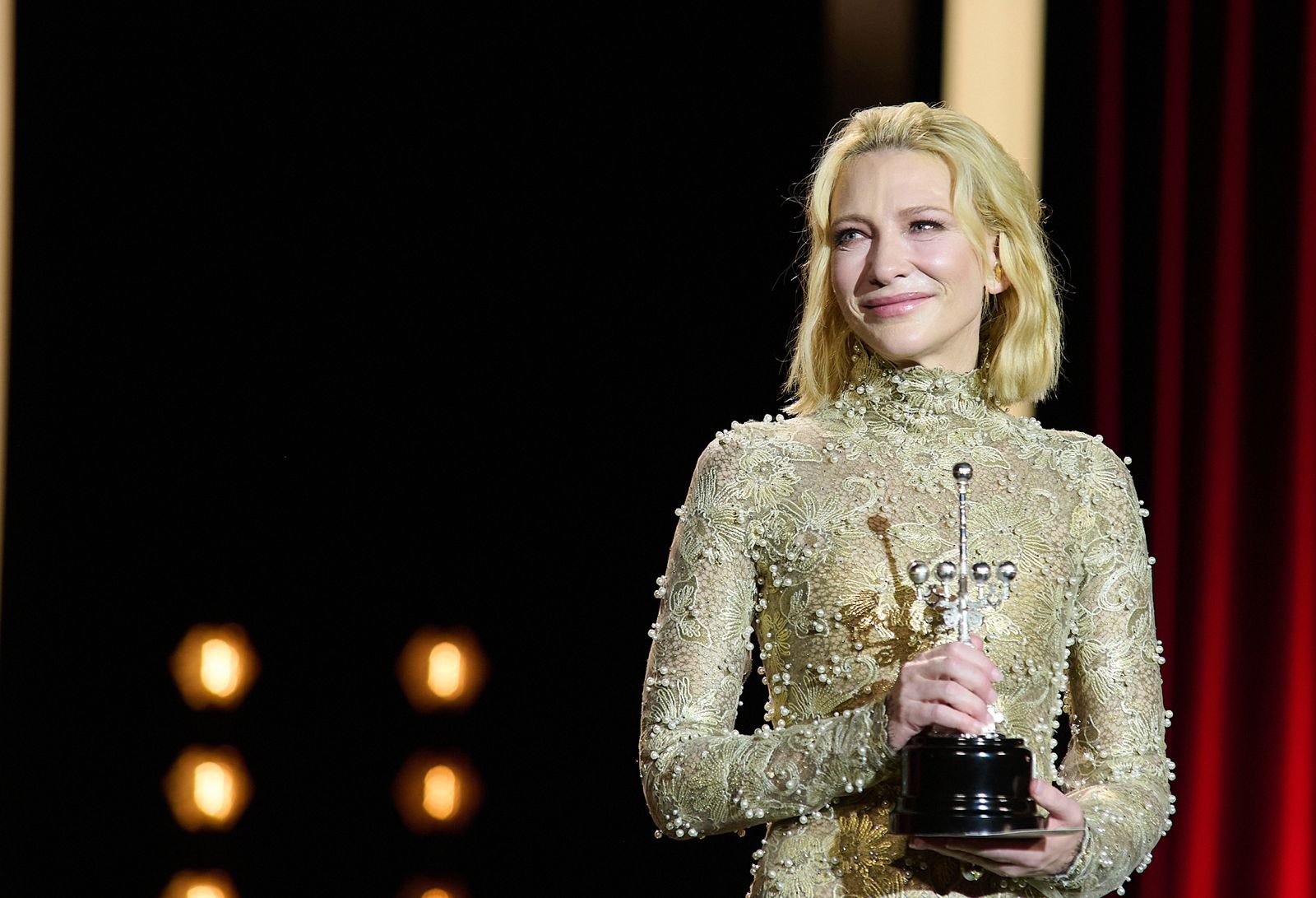 Cate Blanchett recibe el Premio Donostia