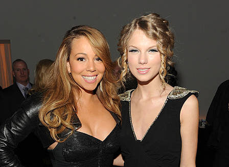 Taylor Swift y Mariah Carey encabezan las listas estadounidenses